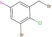 (1-Bromo-3-(bromomethyl)-2-chloro-5-iodobenzene)