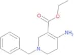 Ethyl 4-amino-1-benzyl-1,2,5,6-tetrahydropyridine-3-carboxylate