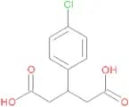 3-(4-Chlorophenyl)pentanedioic acid