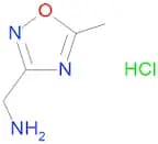 (5-Methyl-1,2,4-oxadiazol-3-yl)methanamine hydrochloride