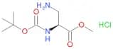 (S)-Methyl 3-amino-2-((tert-butoxycarbonyl)amino)propanoate hydrochloride