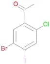 5'-bromo-2'-chloro-4'-iodoacetophenone