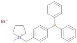 1-Methyl-1-[4-(diphenylphosphino)benzyl]pyrrolidinium bromide