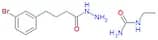 4-(3-bromo-phenyl)-butyric acid hydrazide ethyl urea
