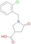 1-(2-Chlorobenzyl)-5-oxopyrrolidine-3-carboxylic acid