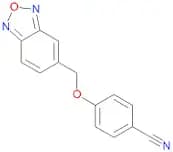 4-(2,1,3-Benzoxadiazol-5-ylmethoxy)benzonitrile