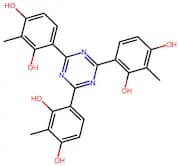 4,4'.4''-(1,3,5-triazine-2,4,6-triyl)tris-(2-methylbenzene-1,3-diol)