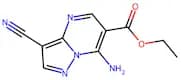 Ethyl 7-amino-3-cyanopyrazolo[1,5-a]pyrimidine-6-carboxylate
