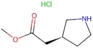 (S)-Methyl 2-(pyrrolidin-3-yl)acetate hydrochloride