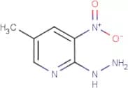 2-Hydrazino-5-methyl-3-nitropyridine