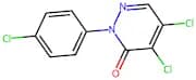 4,5-Dichloro-2-(4-chlorophenyl)pyridazin-3-one