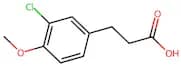 3-(3-Chloro-4-methoxyphenyl)propanoic acid