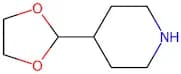 4-(1,3-Dioxolan-2-yl)piperidine