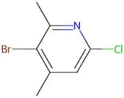 3-Bromo-6-chloro-2,4-dimethylpyridine