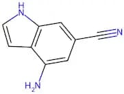4-Amino-1H-indole-6-carbonitrile