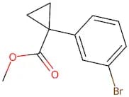 Methyl 1-(3-bromophenyl)cyclopropane-1-carboxylate