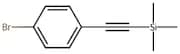 ((4-Bromophenyl)ethynyl)trimethylsilane