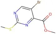 Methyl 5-bromo-2-(methylthio)pyrimidine-4-carboxylate