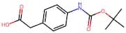 4-[[(1,1-Dimethylethoxy)carbonyl]amino]benzeneacetic acid