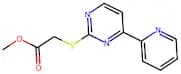 2-(Methoxycarbonylmethylthio)-4-(2-pyridyl)pyrimidine