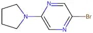 2-Bromo-5-(pyrrolidin-1-yl)pyrazine
