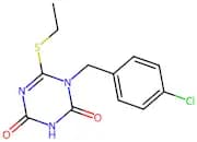 1-(4-Chlorobenzyl)-6-(ethylthio)-1,3,5-triazine-2,4(1H,3H)-dione