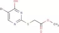 Methyl [(5-bromo-4-hydroxypyrimidin-2-yl)thio]acetate