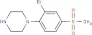 1-[2-Bromo-4-(methylsulphonyl)phenyl]piperazine