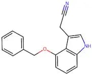2-[4-(benzyloxy)-1h-indol-3-yl]acetonitrile