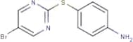4-[(5-Bromopyrimidin-2-yl)sulphanyl]aniline