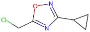 5-(Chloromethyl)-3-cyclopropyl-1,2,4-oxadiazole