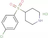 4-[(4-Chlorophenyl)sulphonyl]piperidine hydrochloride