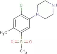 1-[2-Chloro-4-methyl-5-(methylsulphonyl)phenyl]piperazine