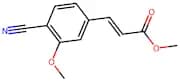(E)-Methyl 3-(4-cyano-3-methoxyphenyl)acrylate