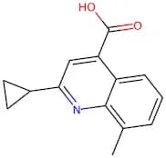 2-Cyclopropyl-8-methylquinoline-4-carboxylic acid