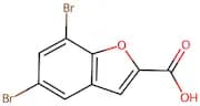 5,7-Dibromo-1-benzofuran-2-carboxylic acid
