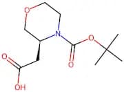 (S)-2-(4-(tert-Butoxycarbonyl)morpholin-3-yl)acetic acid