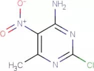 4-Amino-2-chloro-6-methyl-5-nitropyrimidine