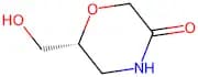 (6R)-6-(Hydroxymethyl)morpholin-3-one