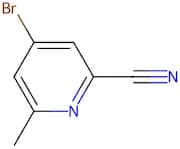 4-Bromo-6-methylpyridine-2-carbonitrile