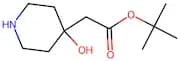 tert-Butyl 2-(4-hydroxypiperidin-4-yl)acetate