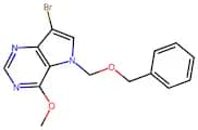 7-Bromo-4-methoxy-5-[(phenylmethoxy)methyl]-5H-pyrrolo[3,2-d]pyrimidine