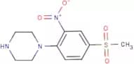 1-[4-(Methylsulphonyl)-2-nitrophenyl]piperazine