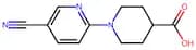 1-(5-Cyano-2-pyridinyl)-4-piperidinecarboxylic acid