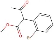 Methyl 2-(2-bromophenyl)-3-oxobutanoate
