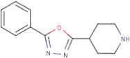 4-(5-Phenyl-1,3,4-oxadiazol-2-yl)piperidine