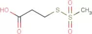 3-[(Methylsulphonyl)thio]propanoic acid