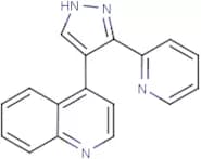 4-[(3-Pyridin-2-yl)-1H-pyrazol-4-yl)]quinoline