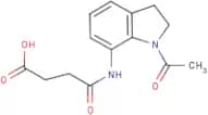 4-[(1-Acetyl-2,3-dihydro-1H-indol-7-yl)amino]-4-oxobutanoic acid