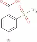 4-Bromo-2-(methylsulphonyl)benzoic acid